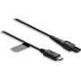 Delock USB Type-C lādēšanas kabelis 15 V elektriskajiem skuvekļiem, saderīgs ar Philips OneBlade Pro 360 HQ7 HQ8 HQ9 sēriju, nomaiņas kabelis 1 m