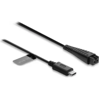 Delock USB Type-C™ uzlādes kabelis 4,8 V elektriskajiem skuvekļiem, saderīgs ar Panasonic ES-LV97, ES-LA63 - rezerves skuvekļa uzlādes kabelis 1,5 m