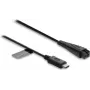 Delock USB Type-C™ uzlādes kabelis 4,8 V elektriskajiem skuvekļiem, saderīgs ar Panasonic ES-LV97, ES-LA63 - rezerves skuvekļa uzlādes kabelis 1,5 m