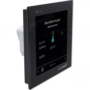 Homematic IP Glasdisplay - plus (HmIP-WGD-PL) viedās mājas skārienjutīgs vadības displejs
