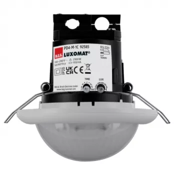 BEG LUXOMAT PD4-M-1C-DE Griestu iebūvējams PIR klātbūtnes detektors, 230 V, 2300 W, balts