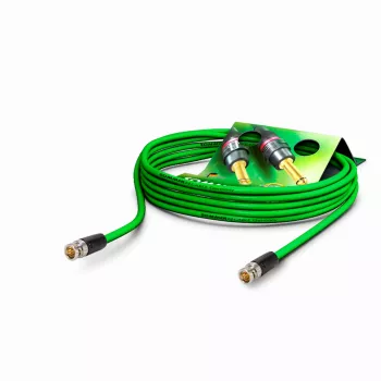 Sommer Cable SC-Vector 0.8/3.7 HD-SDI video savienojuma kabelis, BNC vīrietis uz BNC vīrieti, 1 m, melns