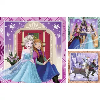Ravensburger Disney Frozen 2 Bērnu Puzļu Komplekts - 3x49 Gabali