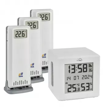 TFA TFA.me ID-A0 Starter Set 35.8113.02 Viedās mājas vides uzraudzības komplekts
