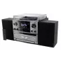 Soundmaster MCD5600SW Stereo mūzikas centrs ar DAB+ radio, CD atskaņotāju, atskaņotāju vinila platēm, dubulto kasešu magnetofonu, Bluetooth, USB ierakstīšanu - Melns