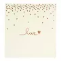 Goldbuch Raining Hearts Bēšs Fotoalbums, 60 baltas lapas, cietie vāki, PU vāks, 31x30 cm