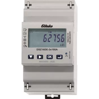Eltako DSZ16DE-3x100A Trīsfāzu enerģijas skaitītājs, tiešā mērīšana, nekalibrēts, 100 A