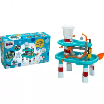 THEO KLEIN Aqua Action Ūdens spēļu galds XXL, Lighthouse Splash