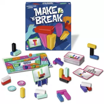 Ravensburger Make 'n' Break Ģimenes celtniecības spēle
