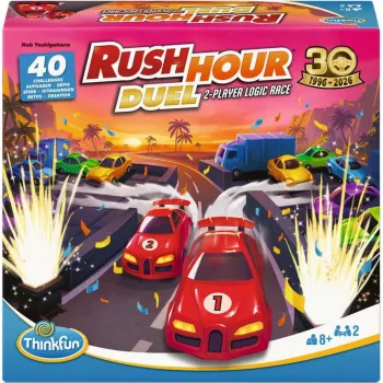 Ravensburger Rush Hour Duel – 2 spēlētāju satiksmes sastrēguma loģikas spēle
