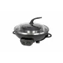 UNOLD 48745 Asia Fondue Hot Pot elektriskais 2,5L nerūsējošā tērauda 1500W ar 8 dakšiņām