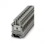 Phoenix 3006043 UK 16 N caurejošs spaiļu bloks, skrūvju savienojums, 16 mm², 1000 V, 76 A, pelēks