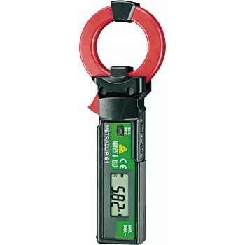 GMC Instruments METRACLIP 61 Digitālais maiņstrāvas noplūdes skavas mērītājs, 0.001 mA līdz 300 A, True RMS, 40 mm žoklis