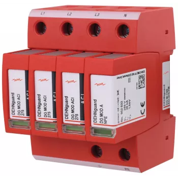 DEHNguard DG M TNS ACI 275 FM 2. tipa pārsprieguma aizsargs, 4 polu, 275V