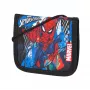 McNeill Marvel Spider-Man krūšu soma ar ID logu, sarkana/zila
