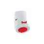 BALS 1155 sienas kontaktligzda 32A 5 polu 400V 6h IP67 sarkana/pelēka