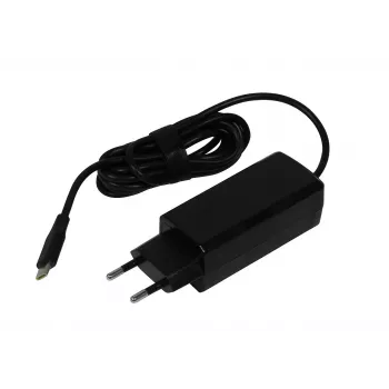 ALLNET 90W USB-C GaN barošanas adapteris ar 1,8 m kabeli - melns