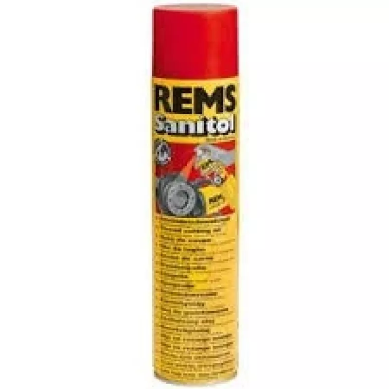 REMS Sanitol vītņu griešanas aerosols 600ml dzeramā ūdens instalācijām
