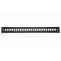 EQUIP 19 inch sadales panelis 24x LC-Duplex SC-Simplex, tērauds, melns - 1U statīva modulis