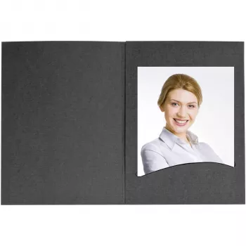 Daiber Profi-Line foto mapes melnā krāsā 7x10 cm - iepakojumā 100 gab.