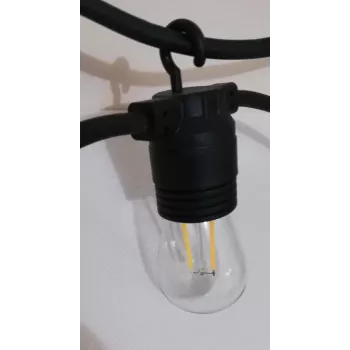 SYNERGY21 S21-LED-001138 LED Retrofit spuldze S14 E27 silta balta 1.5W virteņu gaismām