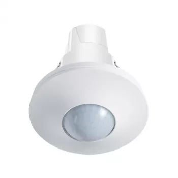 ESYLUX ESY PD-C 360bt/8 APC20 PS plus DALI-2 Griestu klātbūtnes detektors, 360°, 8 m, DALI-2, Bluetooth, balts
