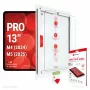 E.V.I. DISPLEX Tablet Real Glass ekrāna aizsargs Apple iPad Pro 13 (2024/2025) - 9H rūdīts stikls, īpaši dzidrs, 2.5D noapaļotas malas, oleofobiska pārklājums, uzstādīšana bez burbuļiem
