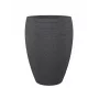 Emsa Landhaus puķu pods 283/65 Black-Granite D47 – 47 cm apaļš stādītājs, 38 L, UV un sala izturīgs, iekštelpām/ārā