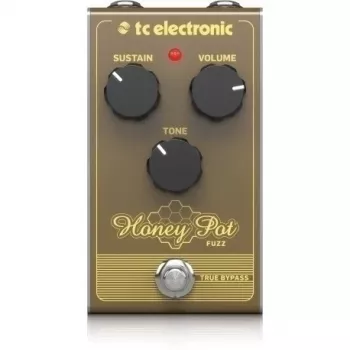 TC Electronic Honey Pot Fuzz analogais ģitāras efekta pedālis ar True Bypass