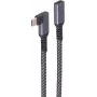 ShiverPeaks BS14-74013 USB-C uz USB-C 3.2 Gen 2 kabelis 1m melns