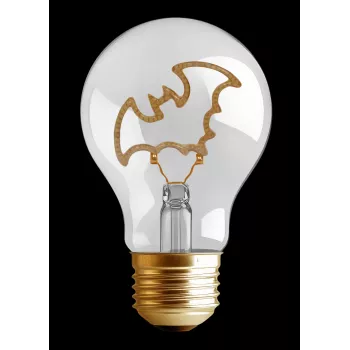 SYNERGY21 S21-LED-0026077 LED dekoratīvā spuldze A68 Halloween sikspārnis uzlādējama