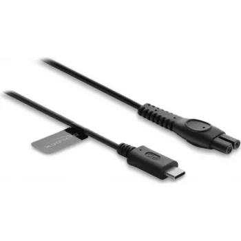 Delock USB Type-C lādēšanas kabelis 5V Philips elektriskajiem skuvekļiem QP2724, QP2834, MG9520 sērijai - 1m rezerves strāvas vads
