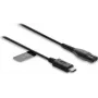 Delock USB Type-C uzlādes kabelis 4,3 V elektriskajiem skuvekļiem, saderīgs ar Philips OneBlade 360 Face + Body - rezerves skuvekļa lādētāja kabelis 1 m