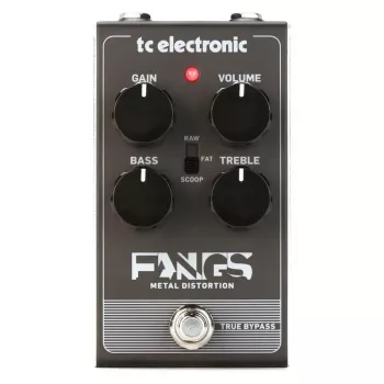 TC Electronic Fangs metāla distorsijas pedālis elektriskajai ģitārai