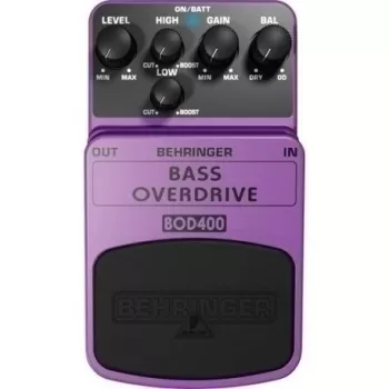 Behringer BOD400 Basa pārslodzes un distorsijas efekta pedālis