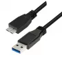 LogiLink USB 2.0 Micro-B kabelis, 2 m, melns