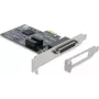 DELOCK CAN 2.0 / CAN FD PCIe interfeisa karte, 2 x D-Sub 9 Pin, līdz 8 Mbps, ar izolāciju un pārsprieguma aizsardzību