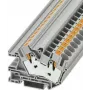 Phoenix 3214029 PTI 16/S instalācijas spaiļu bloks, Push-in savienojums, 16 mm², 500 V, 76 A, pelēks
