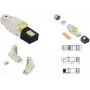 LogiLink MP0085 lauka montāžas Cat.8.1 RJ45 spraudnis, ekranēts, īpaši īss