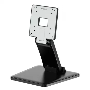 LogiLink Monitora statīvs skārienekrāniem 17-27 collas, 6,5 kg slodze, VESA 75/100, slīpums -90° līdz +90°