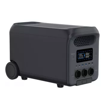 LOGILINK Pārnēsājamā enerģijas stacija PPS3000, 3000W LiFePO4, 2560Wh, Tuya Smart, UPS