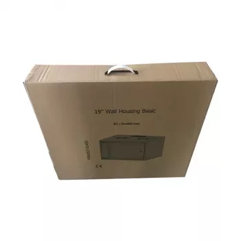 EFB Elektronik BASIC 15U sienas tīkla skapis, 19 collu, 450 mm dziļums, melns RAL 9005