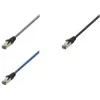 LogiLink Cat 8.1 S/FTP savienojuma kabelis, RJ-45 vīrietis uz RJ-45 vīrieti, 3 m, 40 Gbps, 2000 MHz, bez halogēna, gaiši pelēks RAL 7035