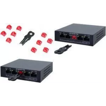 LogiLink RJ45 Portu Bloķētāju komplekts ar atslēgu, 10 slēdzenes, zils