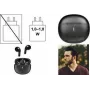 LogiLink Bluetooth TWS austiņas, IPX4 ūdensizturīgas, skārienvadība, USB-C uzlādes futrālis, melnas