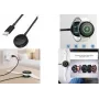 LogiLink PA0381 bezvadu indukcijas uzlādes kabelis Samsung Galaxy Watch, melns, 1 m