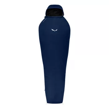 Salewa Micro II 800 sintētiskais guļammaiss 185 cm, kreisais rāvējslēdzējs, zils dziļums