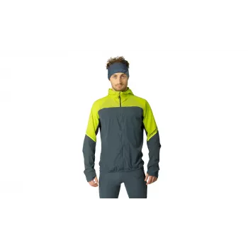 Dynafit Alpine Wind Jacket skriešanas jaka, īpaši spilgti dzeltena, izmērs M