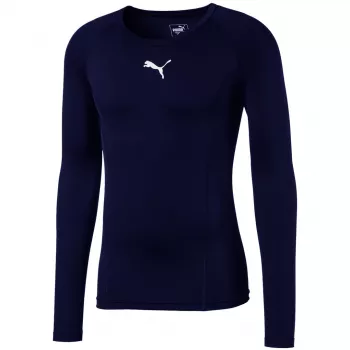 Puma LIGA Baselayer LS vīriešu T-krekls tumši zils, izmērs L