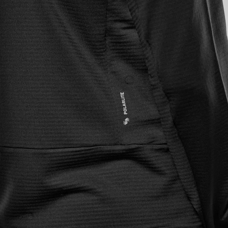 Salewa vīriešu Puez Altavia kapuces flīsa jaka - Black Out - izmērs L
